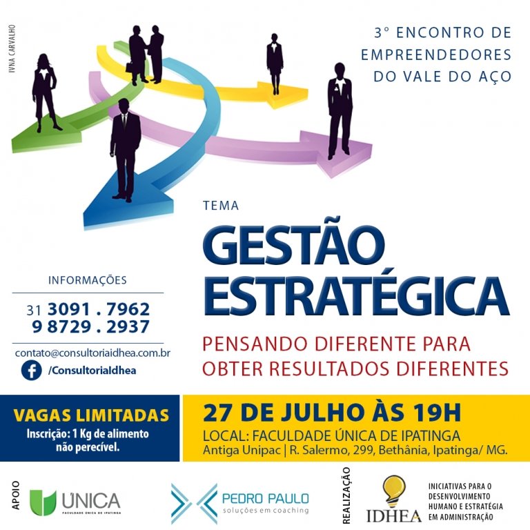 Vem aí o 3° Encontro de Empreendedores do Vale do Aço