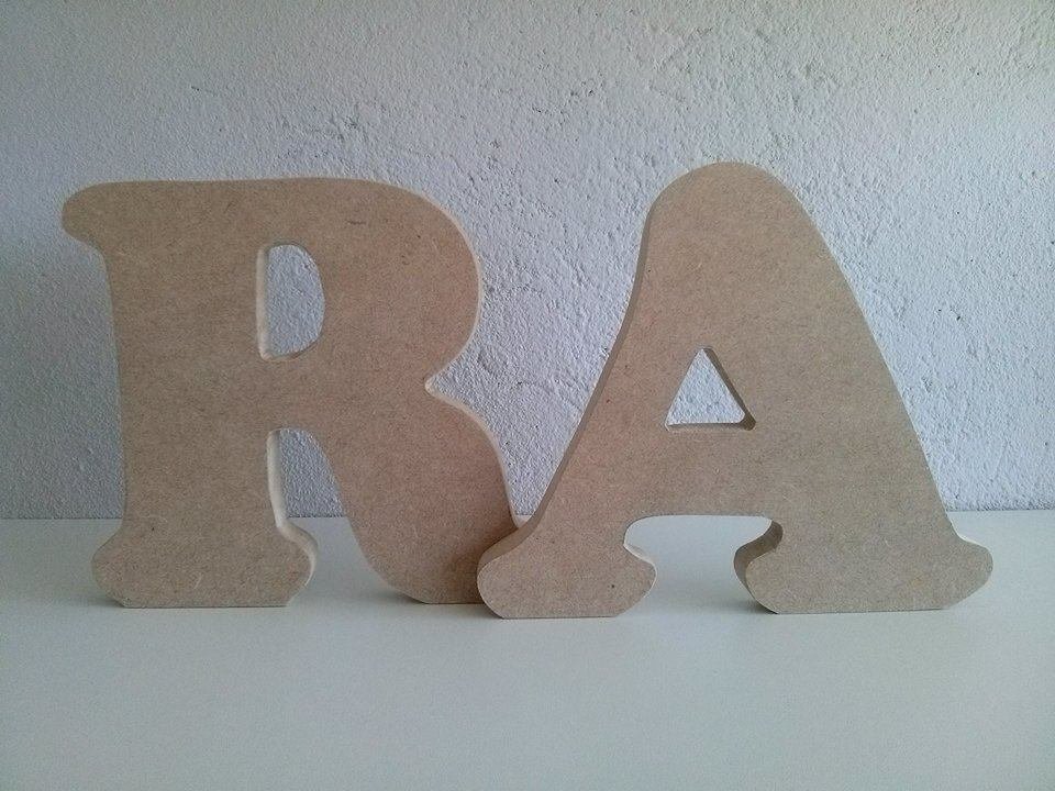 Letra MDF 15mm