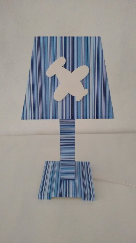 KIT QUARTO DE BEBÊ AZUL LISTRADO