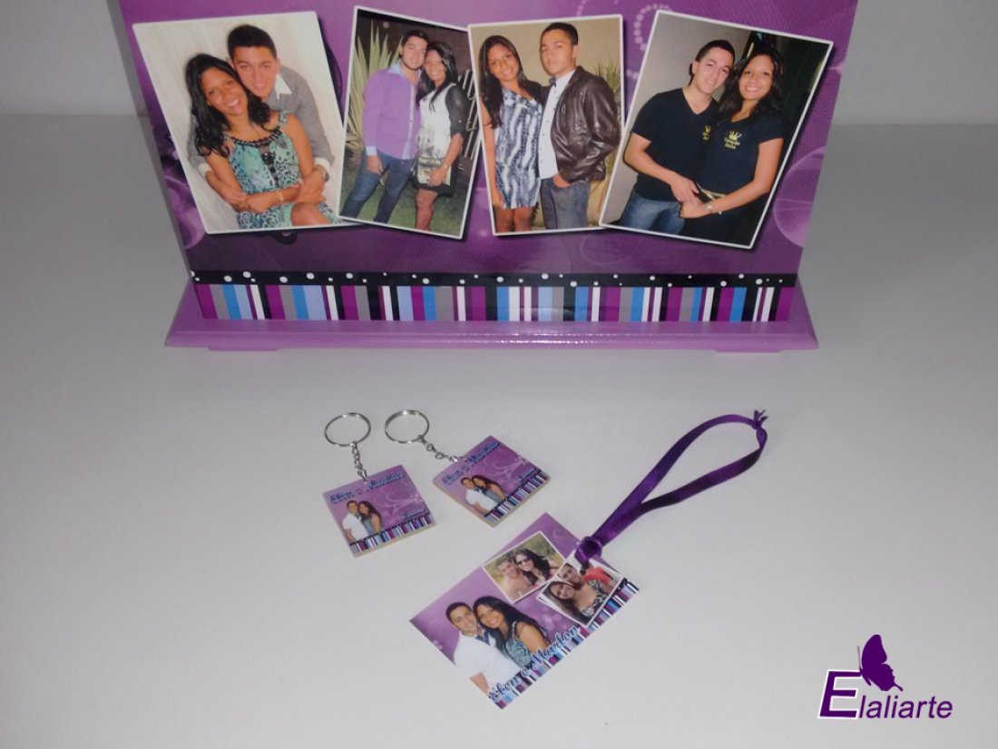Baú personalizado com fotos