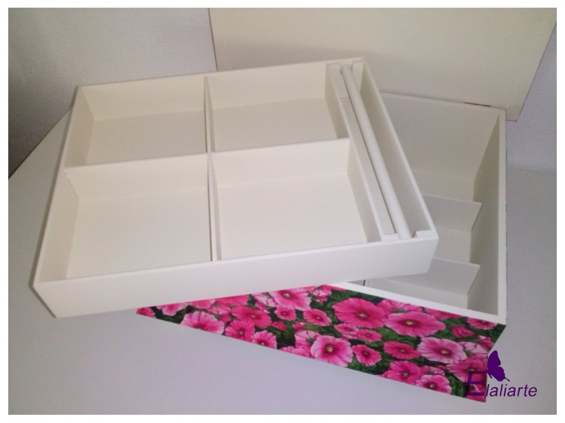 Caixa floral porta jóia Caixa floral porta jóia